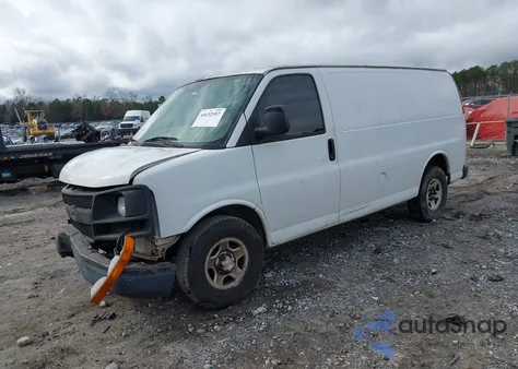 2008 Chevrolet Express Work Van z USA, uszkodzony, nr VIN 1GCFG15X281226726